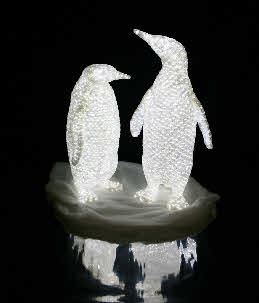 Light Sculpture - Penguins Light Sculpture - Penguins
