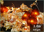 2.0m Pole garland ready dressed